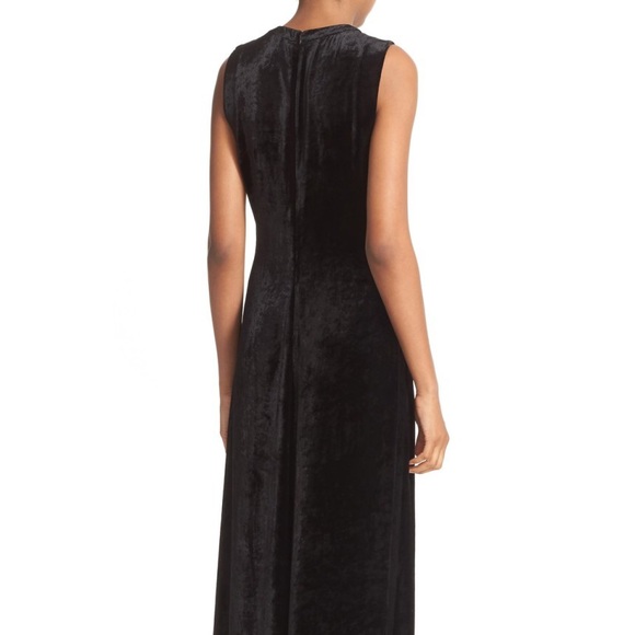 NWT Maternity-Friendly A.L.C. Velvet Maxi Dress - Picture 4 of 5